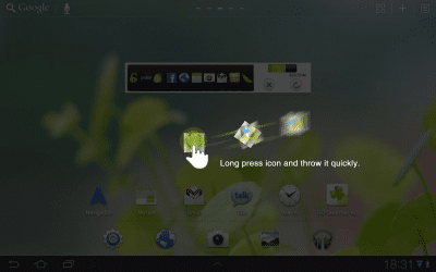 Скриншот приложения GO Launcher HD for Pad - №5