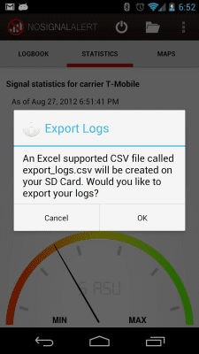 Скриншот приложения No Signal Alert - №6