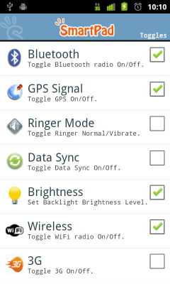 Скриншот приложения SmartPad Lite - №4