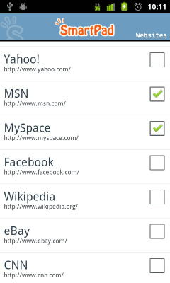 Скриншот приложения SmartPad Lite - №5
