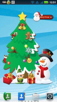 Скриншот приложения Christmas Tree Widget - №1