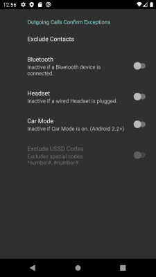 Скриншот приложения Tiny Call Confirm - №3