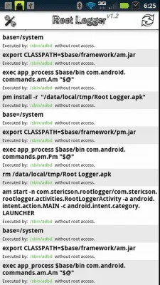 Скриншот приложения Root Logger - №1