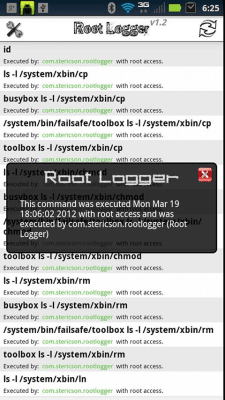 Скриншот приложения Root Logger - №2