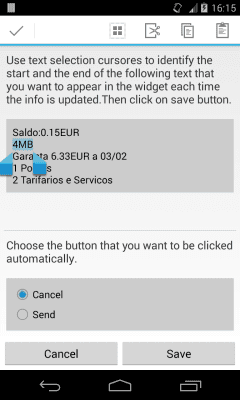 Скриншот приложения CheckBalance Widget - №3