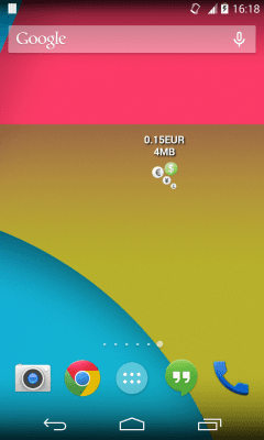 Скриншот приложения CheckBalance Widget - №6