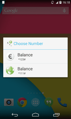 Скриншот приложения CheckBalance Widget - №7