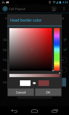Скриншот приложения Call PopOut - №4