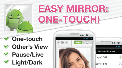 Скриншот приложения Mirror - Easy One-touch App - №1