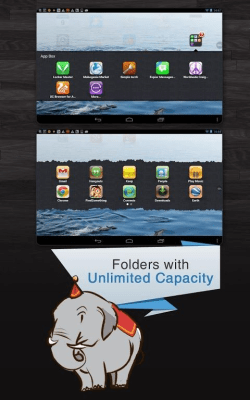 Скриншот приложения Espier Launcher HD - №3