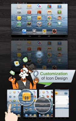Скриншот приложения Espier Launcher HD - №4
