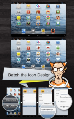 Скриншот приложения Espier Launcher HD - №5