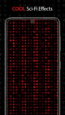 Скриншот приложения Matrix живые обои - №3