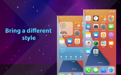 Скриншот приложения Phone 13 Launcher, OS 15 - №9