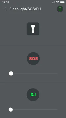 Скриншот приложения Вспышка На Звонок - Вспышка 3 - №7