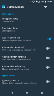 Скриншот приложения Button Mapper: Remap your keys - №6