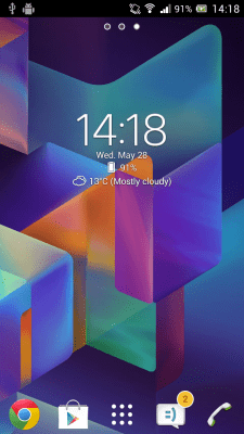 Скриншот приложения Digital Clock Widget Xperia - №1