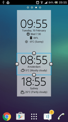 Скриншот приложения Digital Clock Widget Xperia - №4