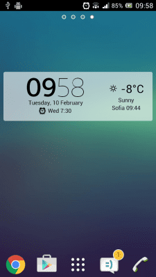 Скриншот приложения Digital Clock Widget Xperia - №7