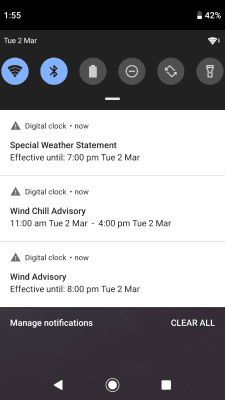 Скриншот приложения Digital Clock Widget Xperia - №13
