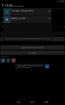 Скриншот приложения Date in Status Bar - №6