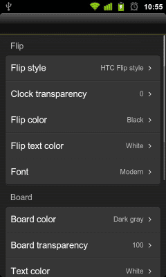 Скриншот приложения Live Wallpaper Flip Clock Trial - №5