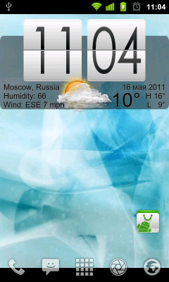 Скриншот приложения Live Wallpaper Flip Clock Trial - №8