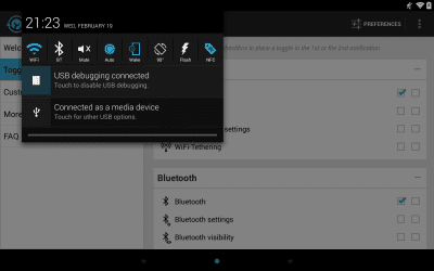 Скриншот приложения Notification Toggle - №6
