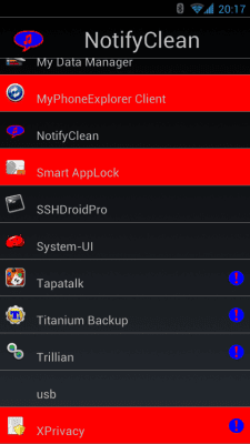 Скриншот приложения NotifyClean - №1