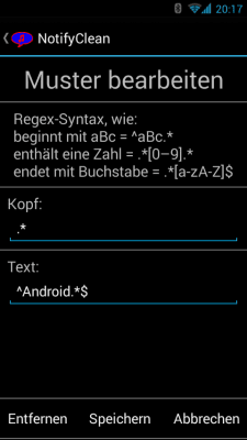 Скриншот приложения NotifyClean - №3