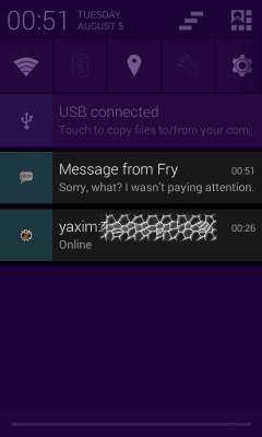 Скриншот приложения yaxim - Jabber/XMPP клиент - №7
