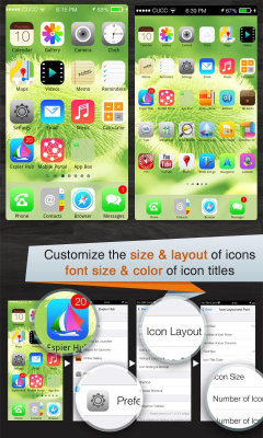 Скриншот приложения Espier Launcher 7 - №3