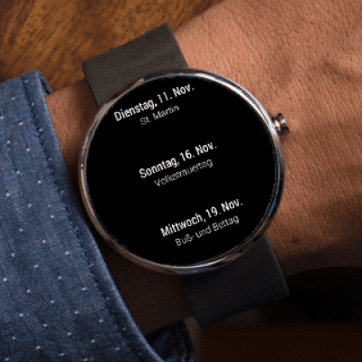 Скриншот приложения j4velin Simple Calendar Widget - №3