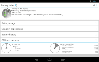 Скриншот приложения Аккумулятор Виджет (LITE) - №10