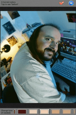 Скриншот приложения Free Face Tone Corrector - №4