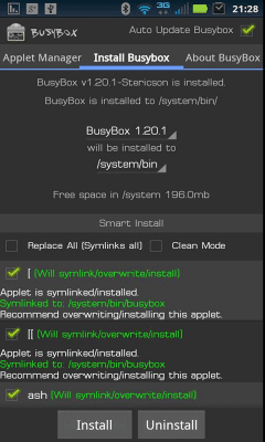Скриншот приложения BusyBox - №4