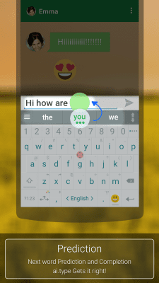 Скриншот приложения ai.type Free Emoji Keyboard - №12