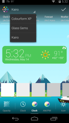 Скриншот приложения Kairo (for HD Widgets) - №2