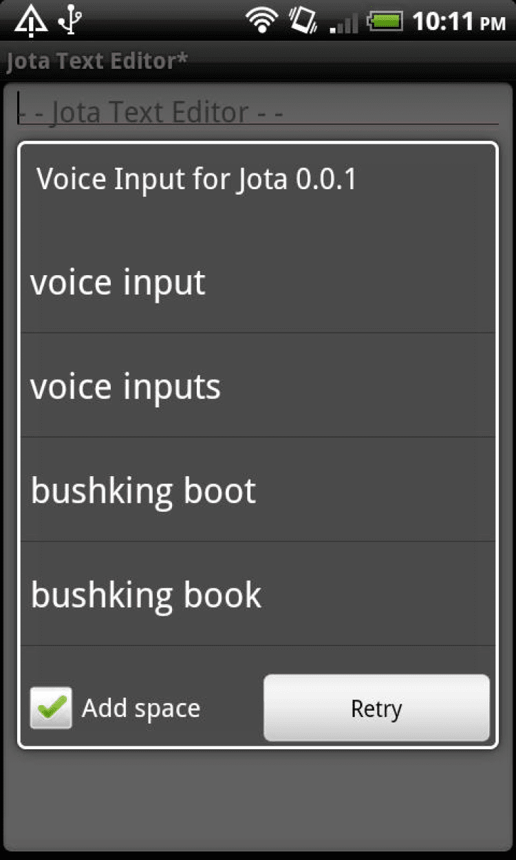 Jota text Editor. Расширение на андроид. Голосовое приложение для андроид. Voice input. Бесплатные расширения для андроид