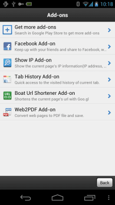 Скриншот приложения Boat Tab History Add-on - №3