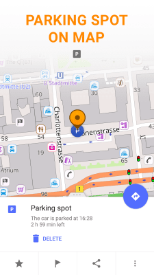 Скриншот приложения OsmAnd-Parking Plugin - №5