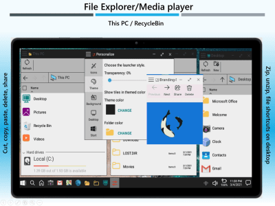 Скриншот приложения Win-X Launcher (No ads) - №12