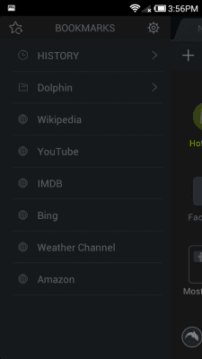 Скриншот приложения Night Mode For Dolphin Browser - №1