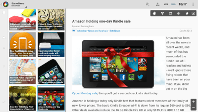 Скриншот приложения Feedly extension for News+ - №13