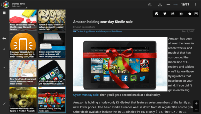 Скриншот приложения Feedly extension for News+ - №15