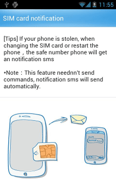 Скриншот приложения GO SMS Pro Find Phone plug-in - №4