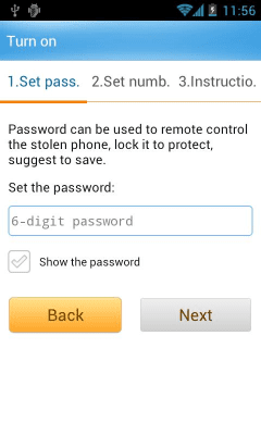 Скриншот приложения GO SMS Pro Find Phone plug-in - №5