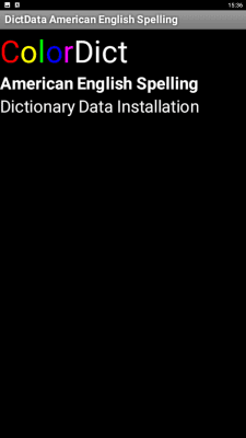 Скриншот приложения English Spelling DictData - №2