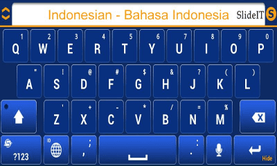 Скриншот приложения SlideIT Indonesian Pack - №3