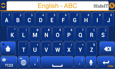 Скриншот приложения SlideIT English - ABC pack - №3